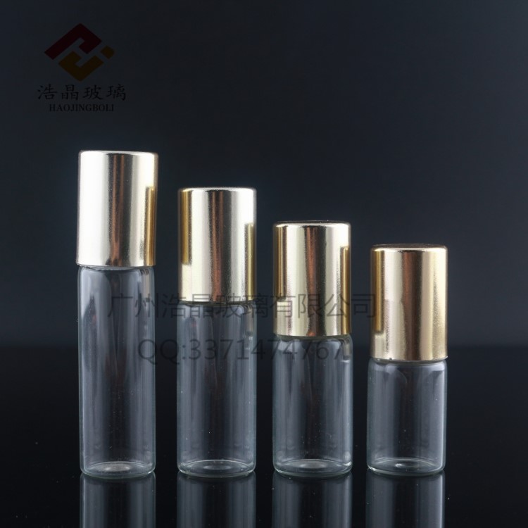 大量批發(fā)3ML4ML5ML6ML 香水小樣滾珠瓶 便攜走珠瓶