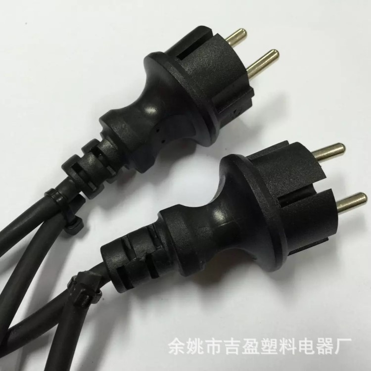 歐規(guī)延長線防水對插電源線 VDE延長線尾插