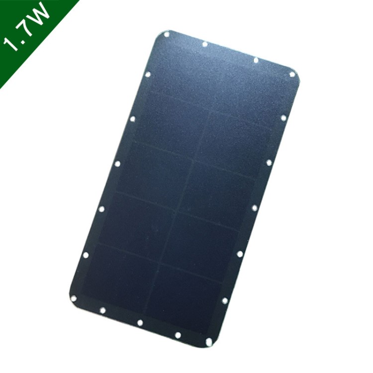 sunpower太陽能板貼片小組件1.7W 5VPET移動電源光伏太陽能板