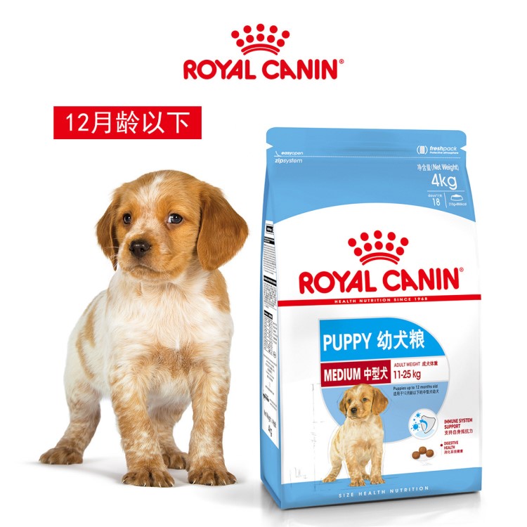 狗糧 中型犬幼犬糧 MEJ32/4KG 薩摩耶哈士奇柯基幼犬狗糧批發(fā)