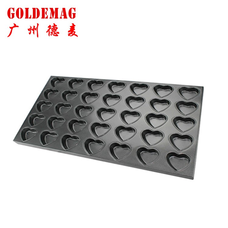 做蛋糕的工具 35 連心型模 面包店烤盤 烘焙工具 蛋糕模型