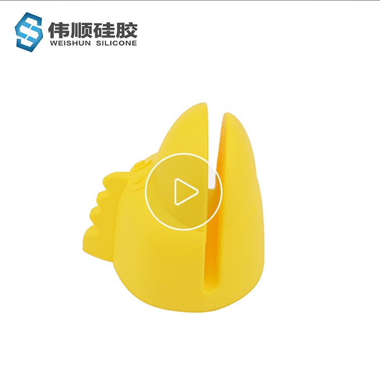 烘焙專用耐高溫公雞頭硅膠手夾 廚房用具防滑隔熱防燙手夾