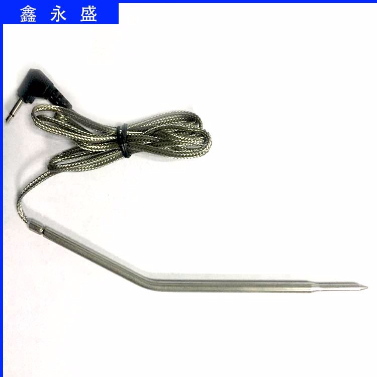 高溫防水 廚房食品溫度探針 傳感器 電子數(shù)字數(shù)顯溫度燒烤叉定制