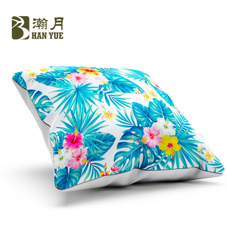一件代發(fā)帆布數(shù)碼印花熱轉(zhuǎn)印抱枕含芯靠墊辦公室腰靠汽車來圖定制