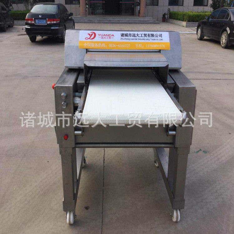 全自動雞鴨脖去皮機 雞胸剝皮設備 雞腿扯皮機 家禽除皮屠宰設備