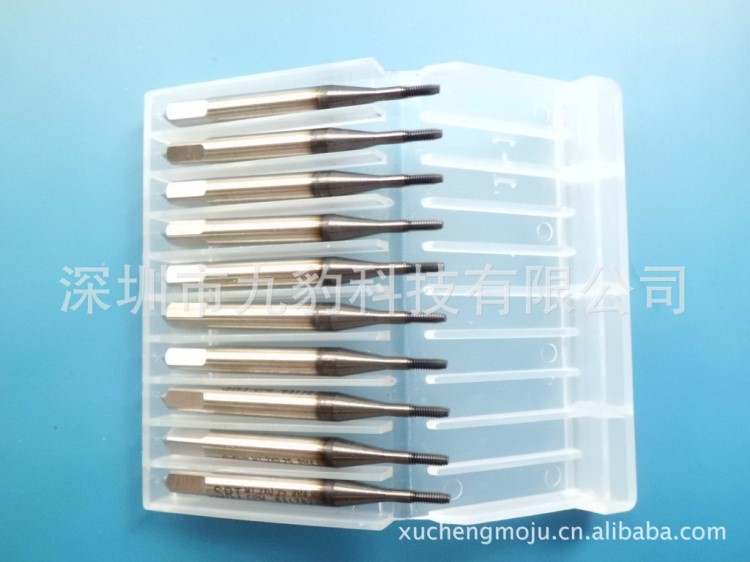 M1*0.25 M1.2*0.25 M1.4*0.3 攻鈦合金擠壓絲錐
