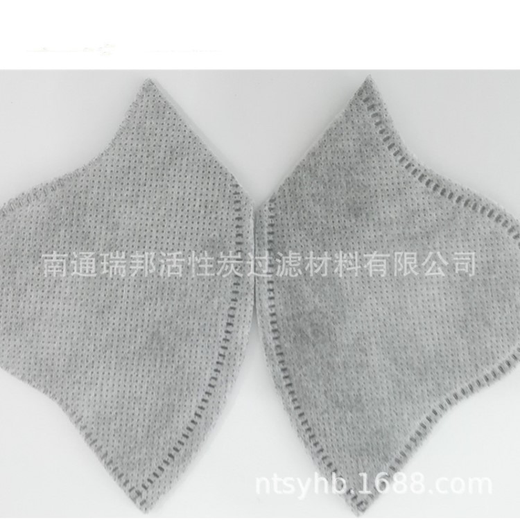 廠家直銷空氣凈化過濾汽車空調濾芯用夾碳布竹炭布 口罩用夾碳布