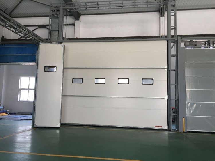 别墅车库铝合金卷帘门双层双筋冲孔卷帘门银行商埔遥控防盗卷闸门