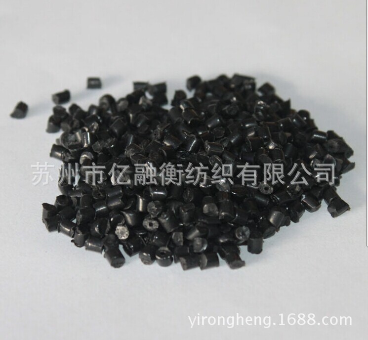PA6廢絲/尼龍布再生黑料，度高，拉升強度可以