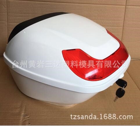 供應(yīng)新款電動車后備箱模具 摩托車后備箱模具 車用儲物箱模具