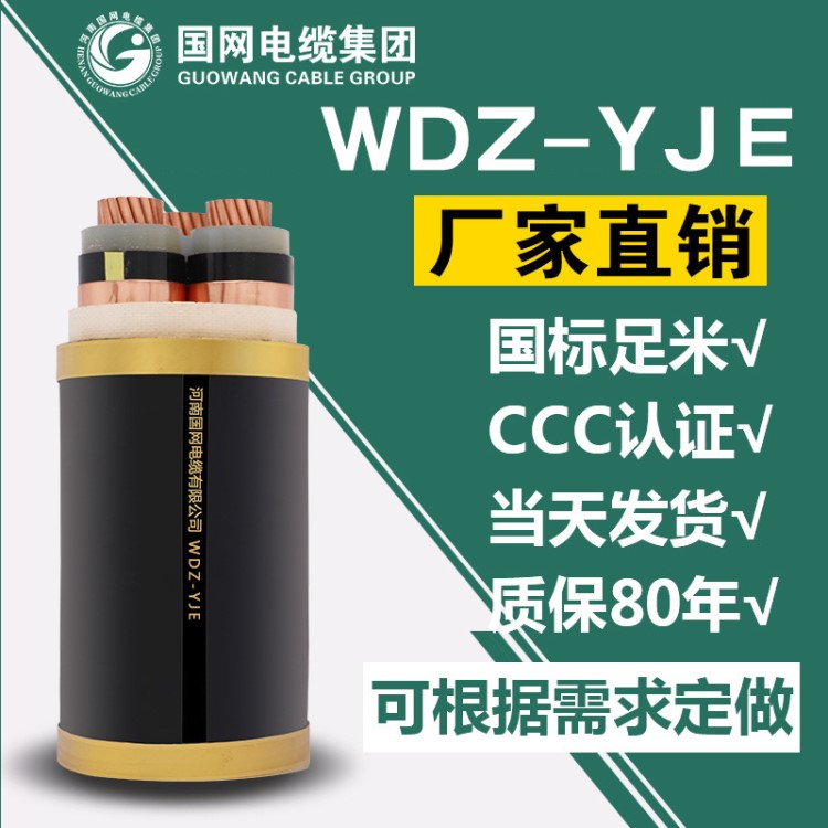 wdz-yje低煙無(wú)鹵阻燃耐火電纜 wdz-yje22聚烯烴鎧裝電纜 廠家直銷