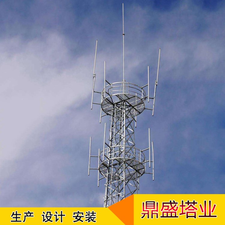 廠家 高層移動(dòng)信號(hào)避雷塔 光電信號(hào)傳輸通訊塔架 電信基站