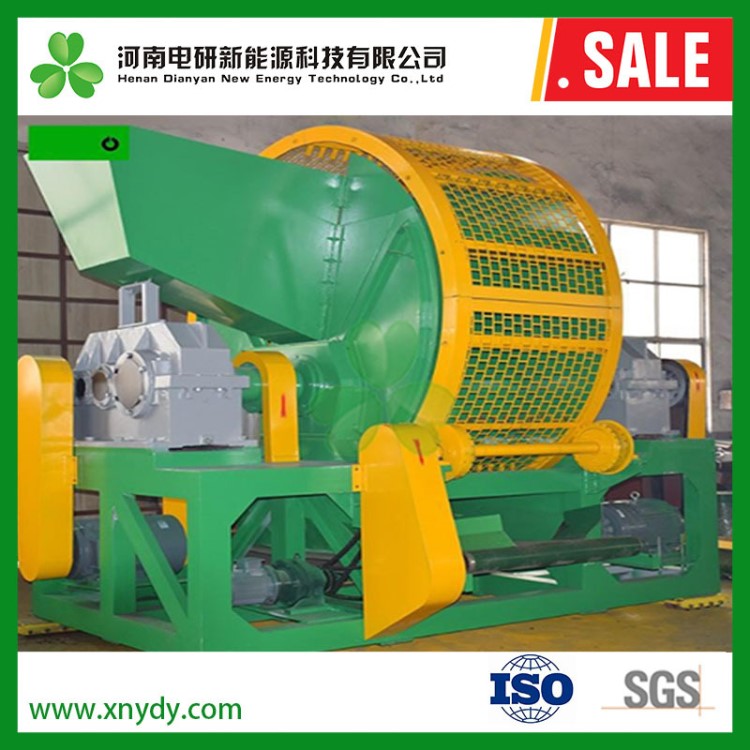 橡膠粉碎機 廢舊輪胎破碎機 橡膠磨粉機設備 橡膠輪胎顆粒機