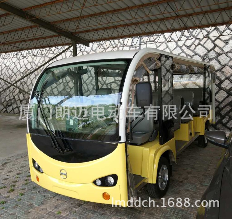 朗邁14座開放式電動游覽車 鄭州旅游觀光電瓶車 景區(qū)營運電動車