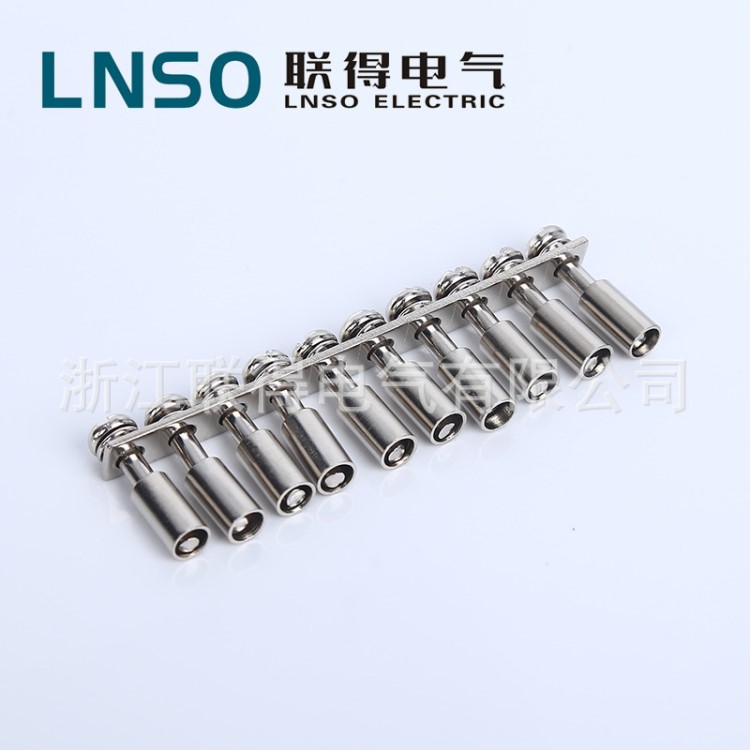 VSK-2.5Q/10中心式連接條 短接件 短路條2.5平方10位 可隨意裁剪