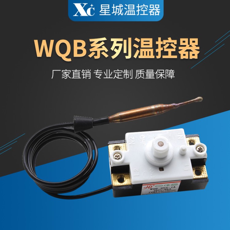 電熱水器溫控器雙極限溫器WQB毛細管液脹式控溫器過熱保護開關