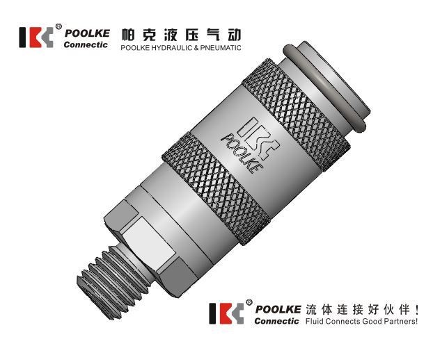 超小型氣動快速接頭,20系列,SM母體外螺紋,微型快速接頭,帕克