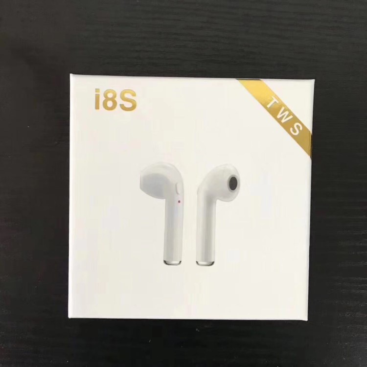 i8S藍牙耳機5.0按鍵雙通 i7s tws雙耳通話自動對接真立體藍牙耳機