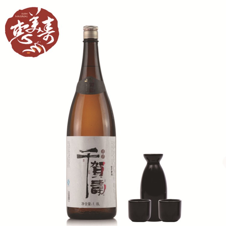 合資日式清酒 千賀壽上選清酒 發(fā)酵酒日本酒米酒燒酒洋酒1.8L*6瓶