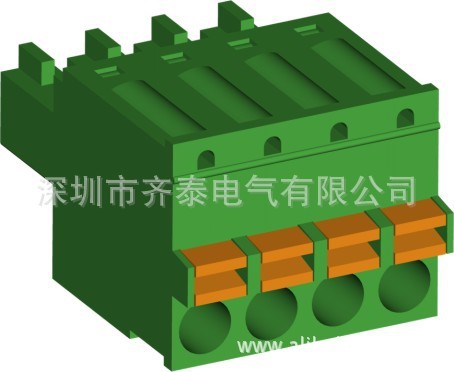 QPL-381籠式彈簧免螺釘插拔式PCB接線端子