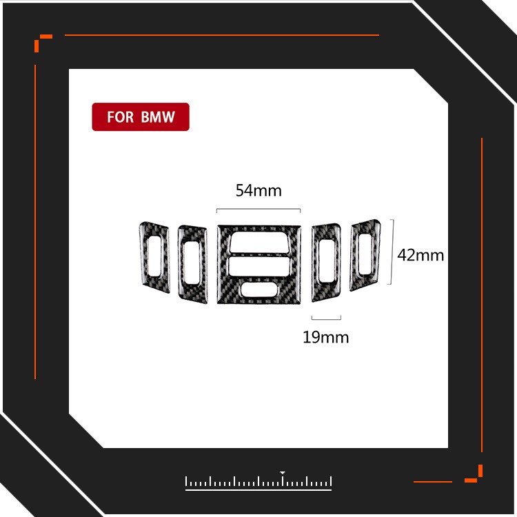 適用寶馬老3三系E90/E92/E93碳纖維中央空調(diào)出風(fēng)口裝飾汽車改裝配
