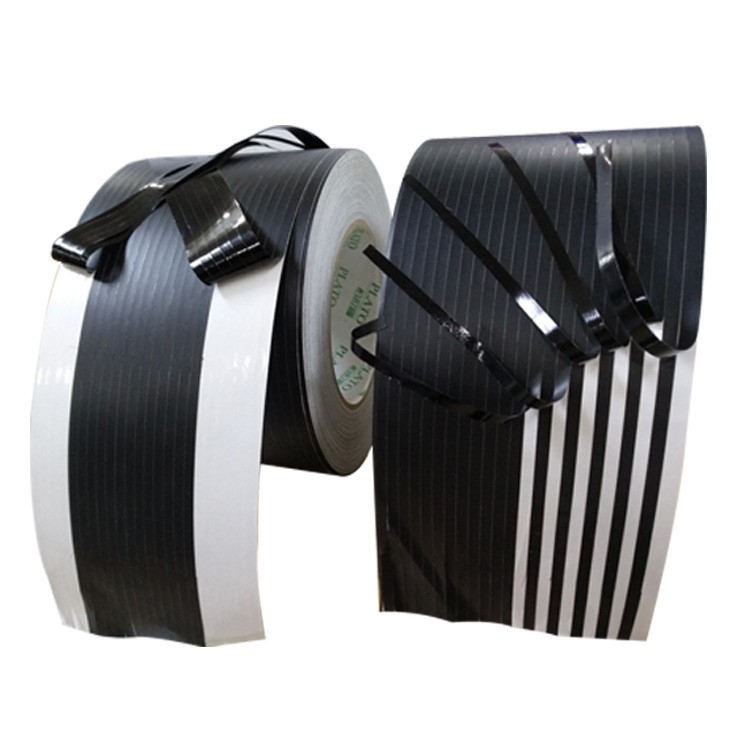 供應 啞黑單面黑膠條遮蓋焊帶太陽能滴膠板專用 電池板膠帶遮蓋帶