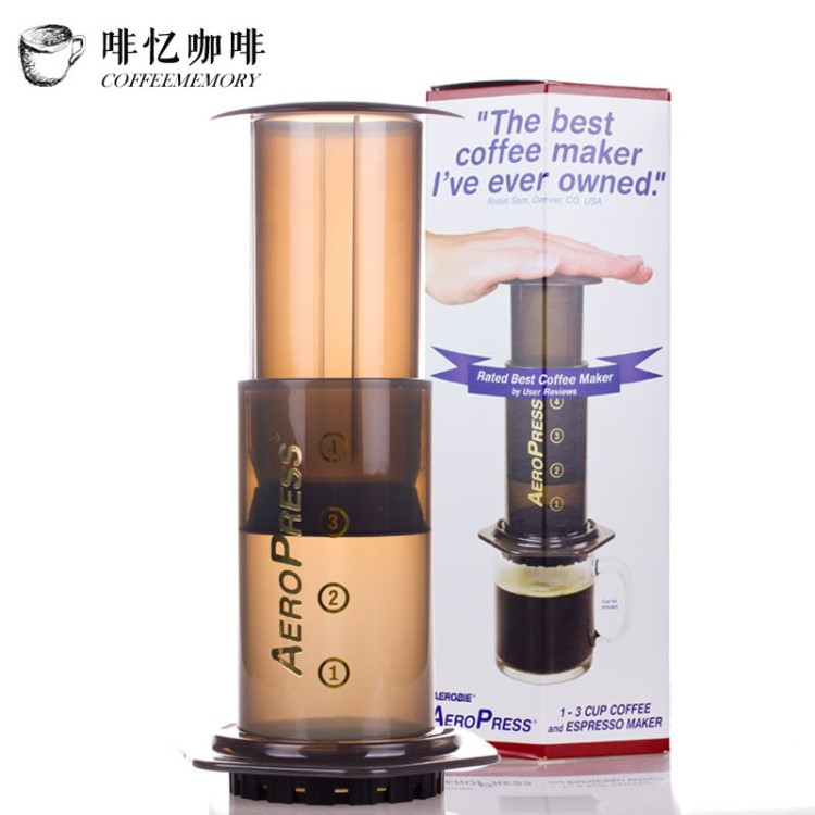 愛樂壓Aeropress 美國原裝咖啡機 便攜式手壓咖啡壺