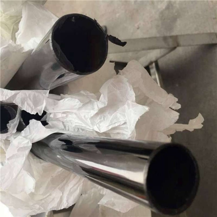 廠家直銷304不銹鋼電鍍彩色玫瑰金黑鈦金51*1.0金屬制品焊接圓管