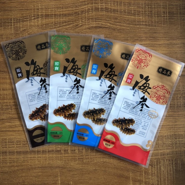 即食海參包裝袋 速凍單個裝真空透明海參袋子 精品參塑料密封袋