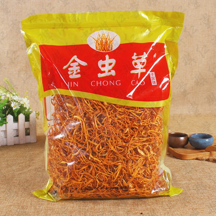 金蟲(chóng)草花 500克去粉末蛹蟲(chóng)草北蟲(chóng)草干貨 煲湯料足干蟲(chóng)草花