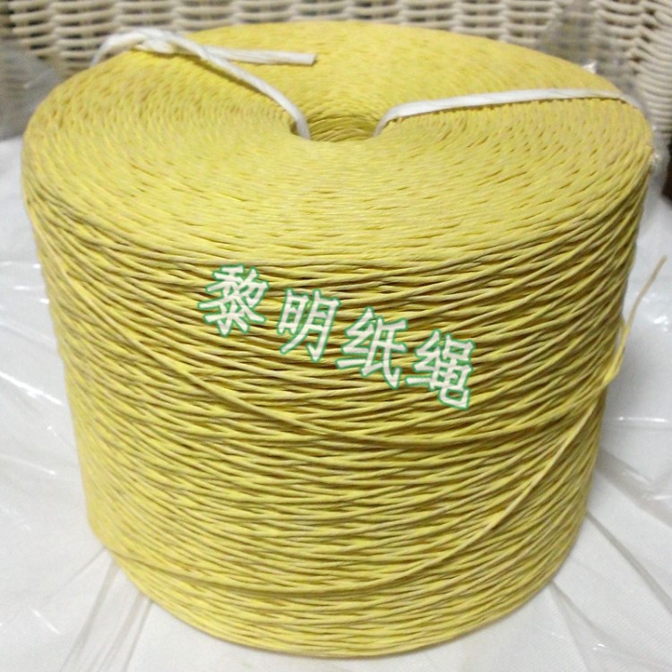 單股1mm工藝紙繩 吊牌捆扎繩 黎明紙繩廠 26年定制生產