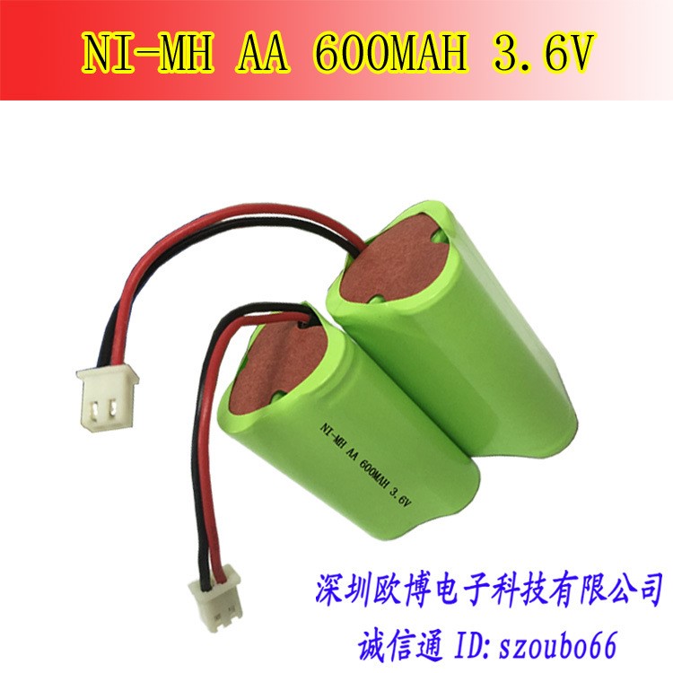 欧博电池年底大促电动红酒开瓶器电池组NI-MH AA 600MAH 3.6V