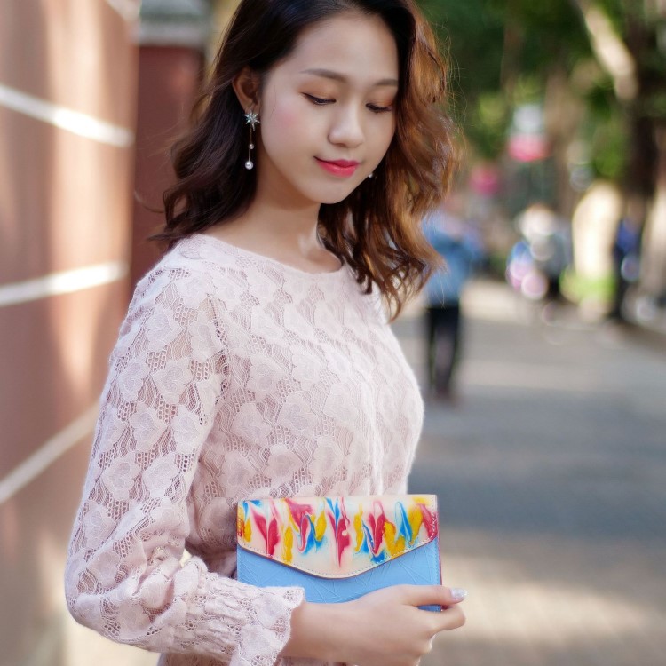 女包2019新款米芬蒂創意時尚風手提包單肩包定制真皮手工包斜挎包