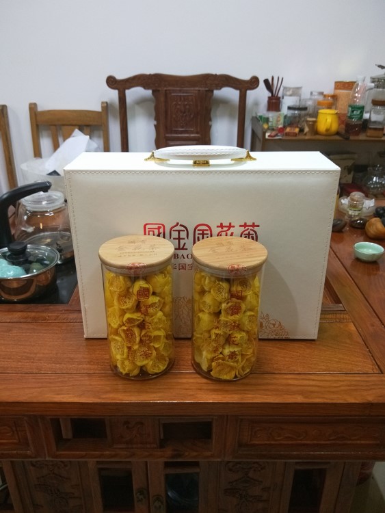 廣西特產(chǎn)防城金花茶野生老樹凍干金花茶花朵104克每盒