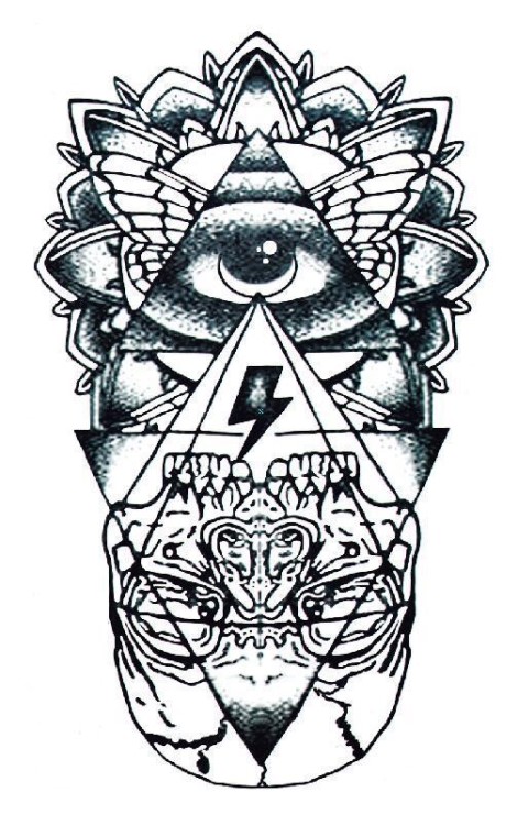 紋身貼防水 男女情侶花臂遮疤痕眼睛紋身貼個性仿真手臂刺青性感