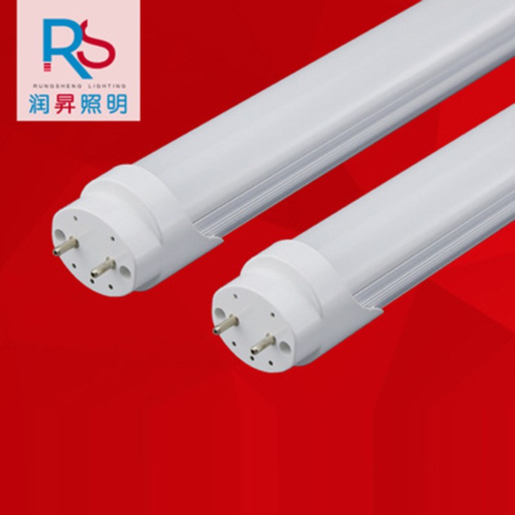 廠家直銷LED燈管LED日光燈LED節(jié)能日光燈T8分體燈管1.2M高亮