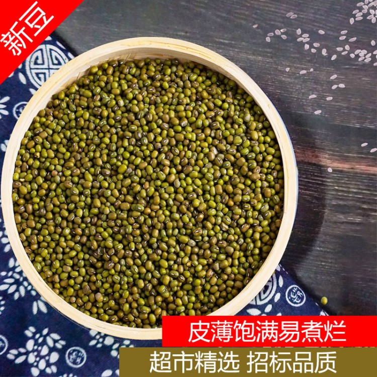 東北農家綠豆400g 2019年新豆可脫皮 非轉基因綠豆 綠豆沙易煮爛