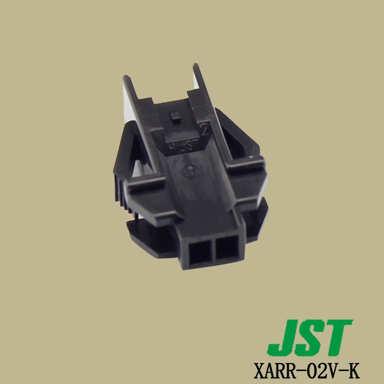 XARR-02V-K 原装JST连接器 XA系列 2.5mm间距 接插件 塑壳2P