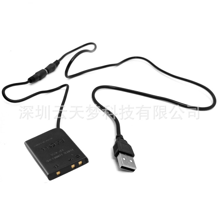 EP-62A EN-EL5假電池+USB線適用尼康P3 P4 P5000 P5100 P6000相機(jī)