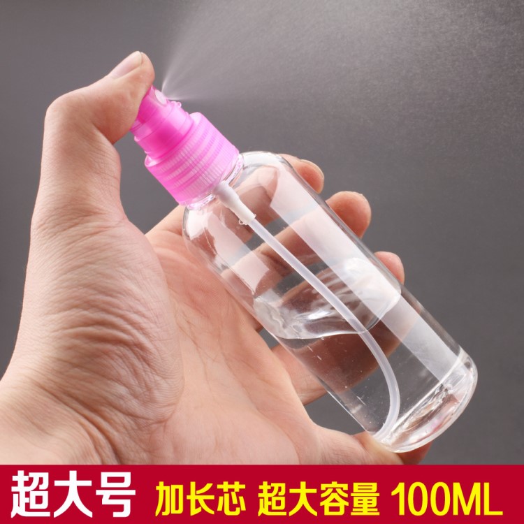 超大號(hào)100ML噴霧瓶 pet塑料噴瓶 化妝品瓶 超大容量透明噴瓶100ml