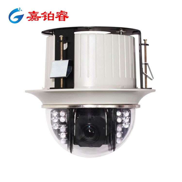 嘉鉑睿廠家批發嵌入式吸頂130萬高清網絡紅外高速球機 960P低照度
