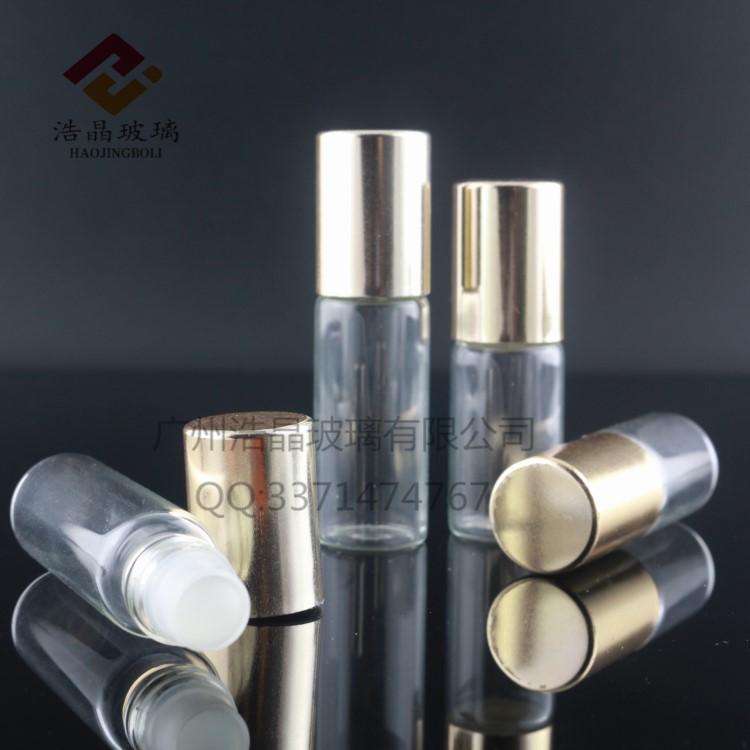 定制 滾珠精油瓶 精油玻璃分裝瓶 香水走珠瓶
