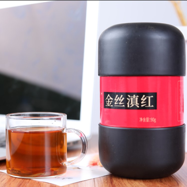 紫煌 中秋茶禮云南鳳慶滇紅茶 小罐裝金絲紅春茶禮盒裝OEM代加工