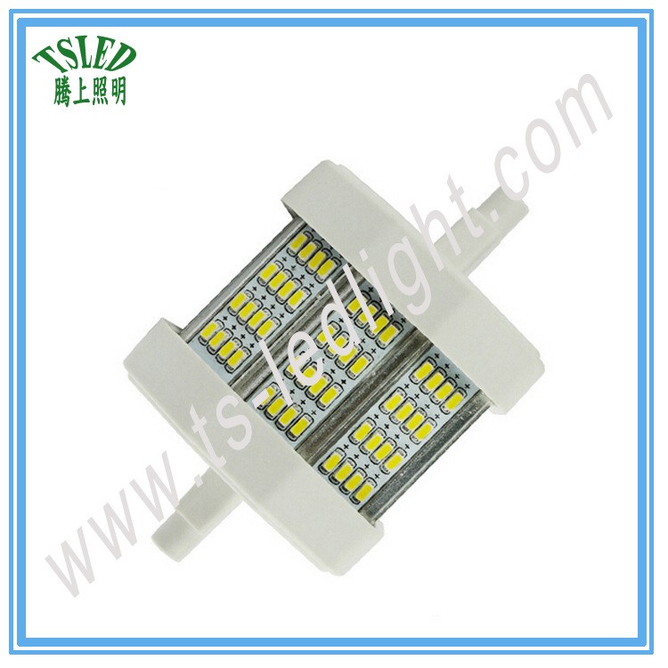 廠家批發(fā)5w8w10w led r7s泛光燈光源玉米橫插燈 3014貼片投光燈