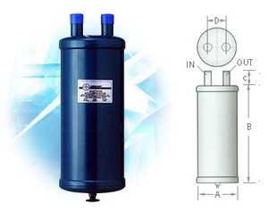 原装台湾冠亚气液分离器RA-210空调冷库制冷机组RA-215