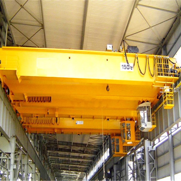 直销多规格吊车行吊28吨qd型吊钩双梁桥式起重机行车可定制