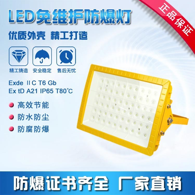 免維護(hù)led防爆投光燈200W/IP66/壁掛式led防爆燈150W180W廠家直銷