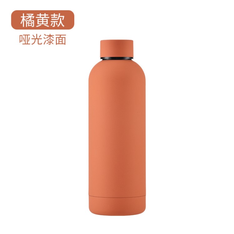 廠家直銷真空雙層小口運動水壺，設計新穎，戶外運動系列