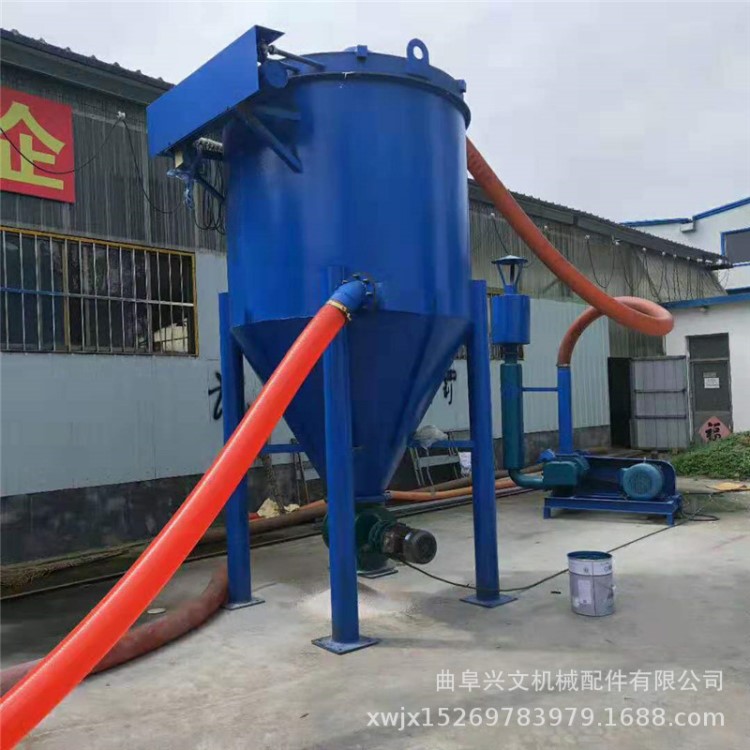 地庫粉煤灰裝車氣力輸送機淄博粉料無塵裝卸吸灰機機械臂卸船機