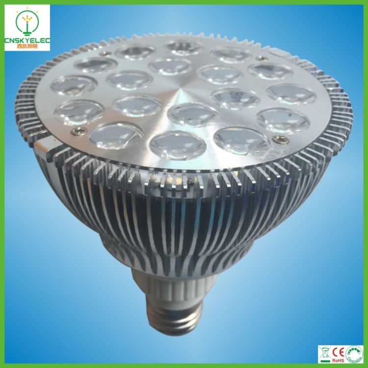 LED PAR灯 出口CE ROHS 18W 铝外壳 可调光led par38 85-265V